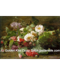 Poppies and Wild Roses (Gerardina Jacoba van de Sande)