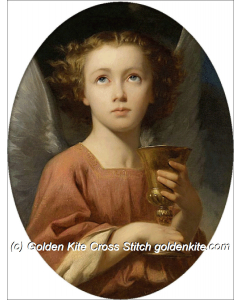 An Angel Holding a Chalice (Charles Zacharie Landelle)