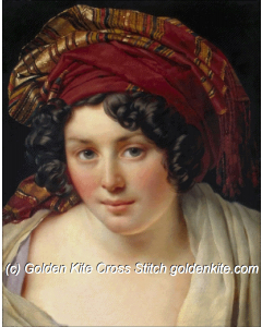 Head of a Woman in a Turban (Anne-Louis Girodet de Roucy)