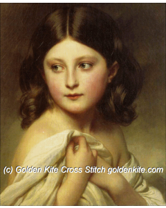A Young Girl called Princess Charlotte (Franz Xavier Winterhalter)