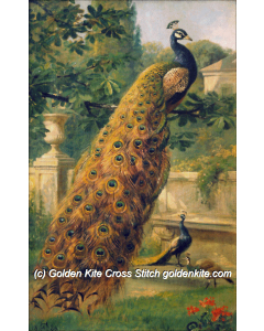 Peacocks in the Park (Olaf August Hermansen)