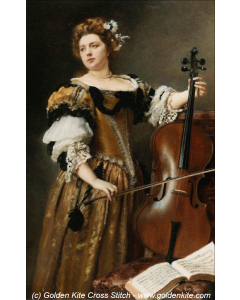 The Cello Player (Gustave Jean Jacquet)