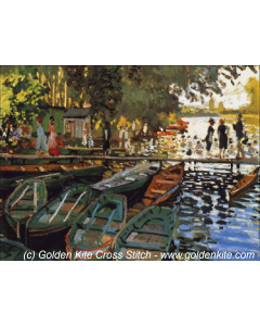 Bathing at La Grenouillere 2 (Claude Monet)
