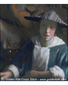 Girl with Flute (Jan Vermeer)