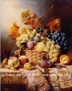 Still Life with Basket of Fruit II (William Duffield)