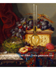 Still Life With Fruit and Birds Nest II (Edward Ladell)