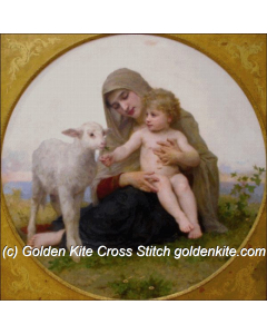 Virgin and Lamb (Adolphe-William Bouguereau)