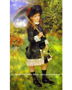 Girl with an Umbrella (Pierre-Auguste Renoir)