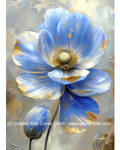 Blue Bloom Elegance