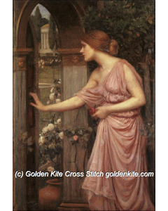 Psyche Entering Cupid's Garden (John William Waterhouse)