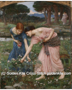 Gather ye rosebuds while ye may (John William Waterhouse)